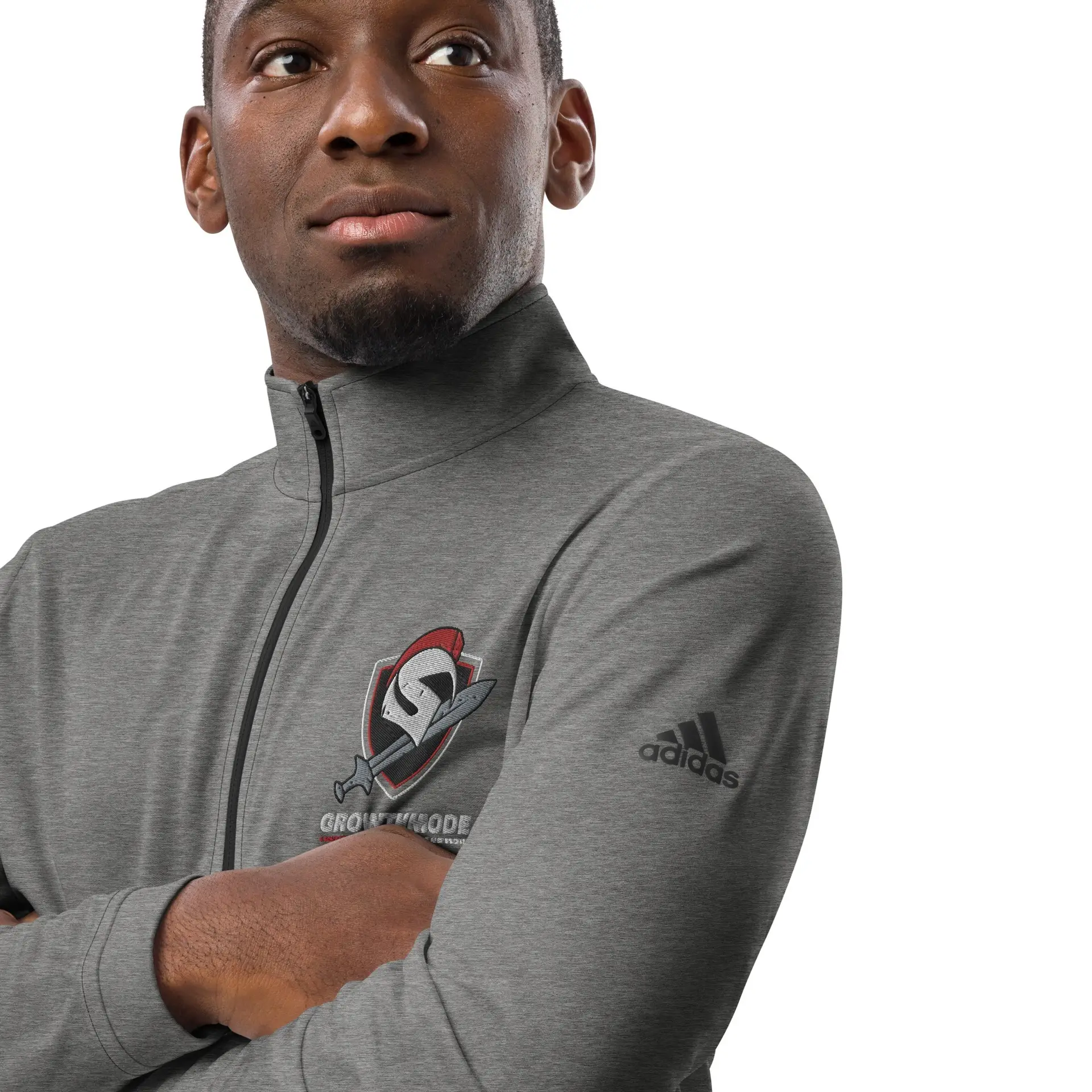 Growth Mode Adidas Quarter Zip Pullover - Image 3