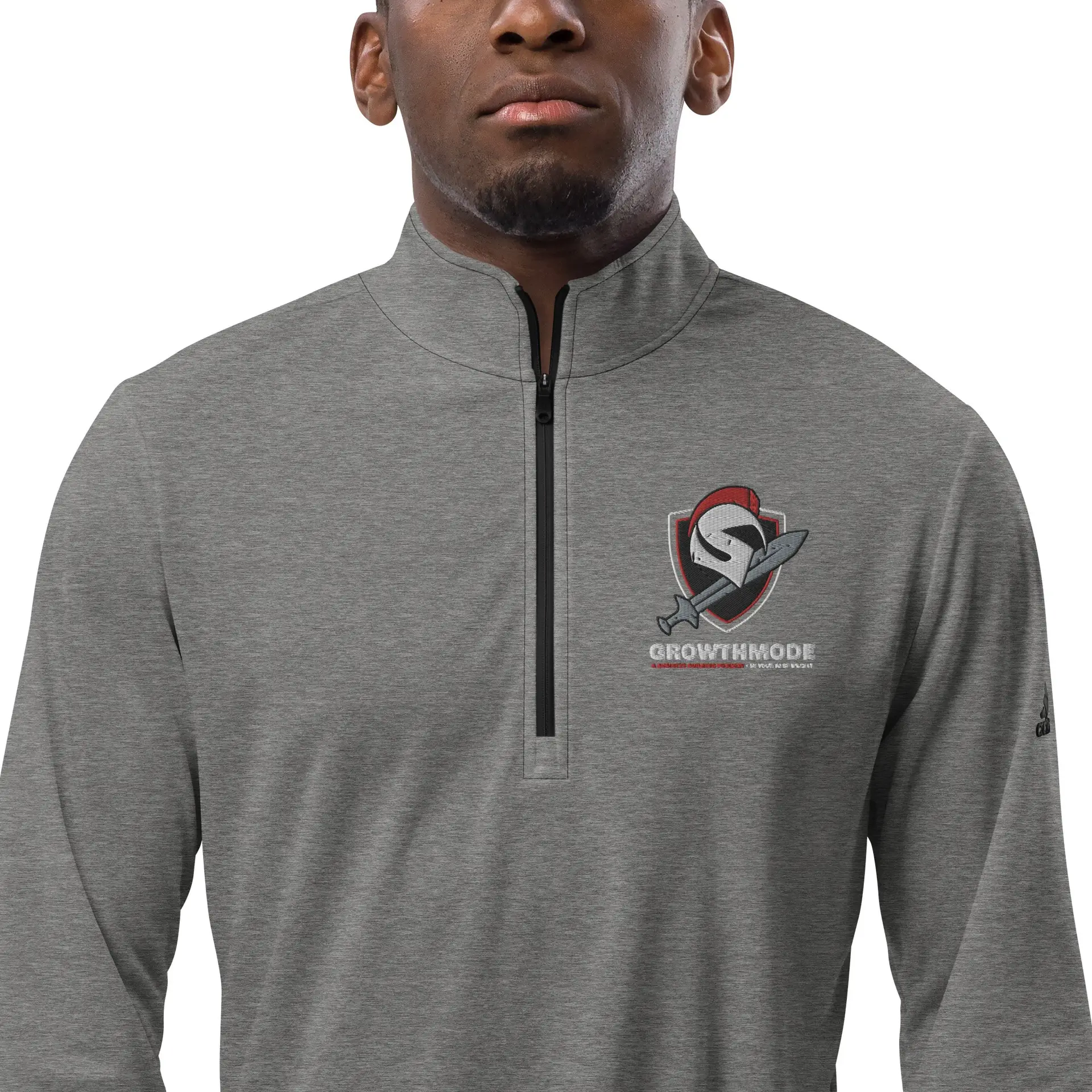 Growth Mode Adidas Quarter Zip Pullover - Image 2