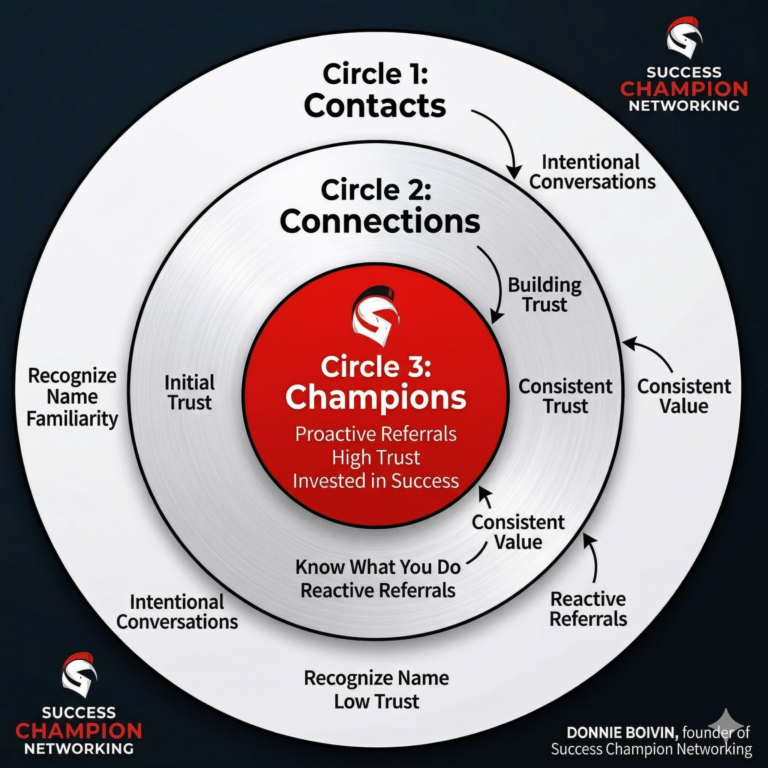 Every relationship in your network lives in one of these three circles.